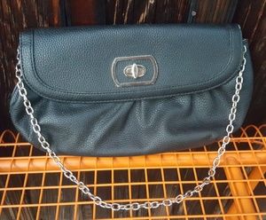 Banana Republic Black Leather Purse